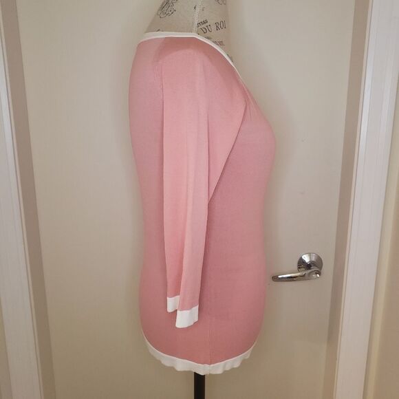 Vintage retro pink top - Picture 3 of 9